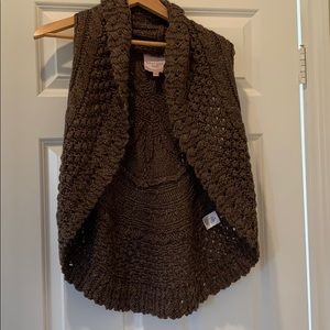 Brown Rokeo & Juliet Brown sweater vest - S